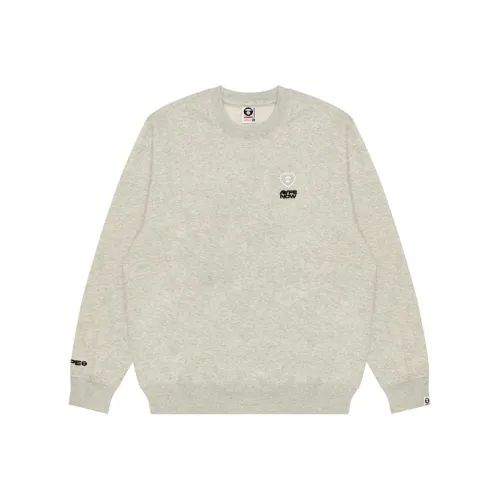 AAPE Белый WH2 Мужские Свитшоты