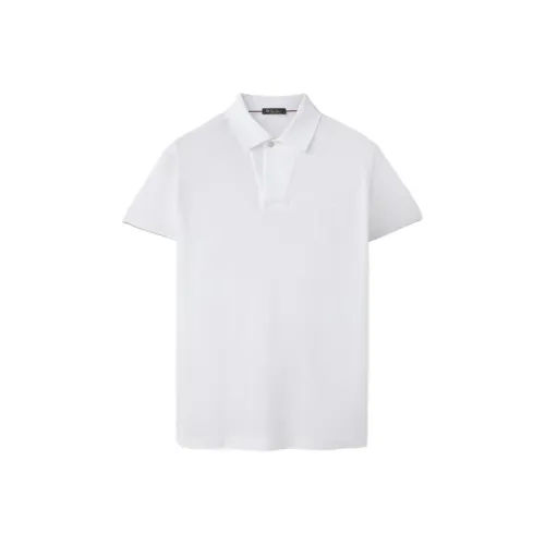 Loro Piana Поло Мужское Белое