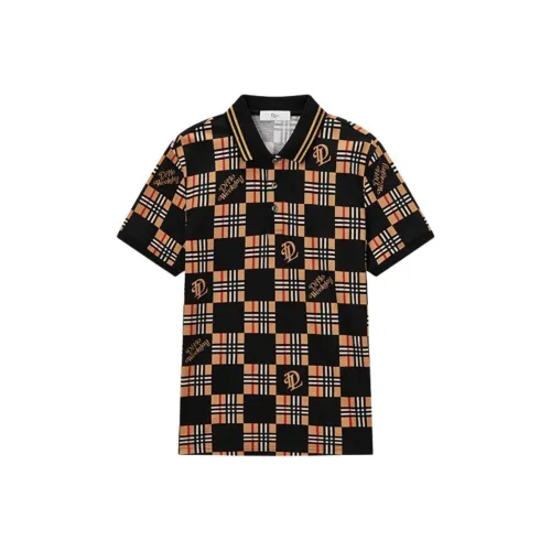 DILLO FW24 Мужское Поло в Клетку