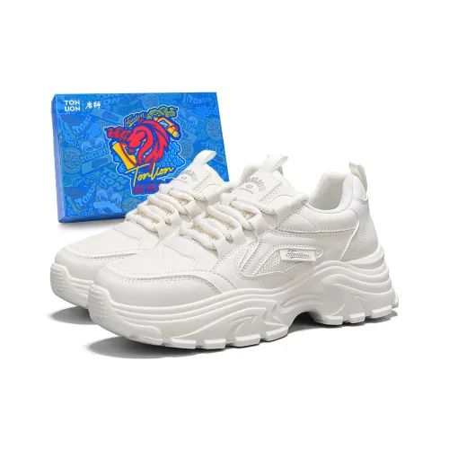 Tonlion Низкий топ толстая подошва кроссовки женские