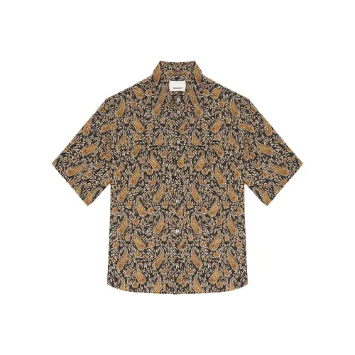 ISABEL MARANT Черные Мужские Рубашки
