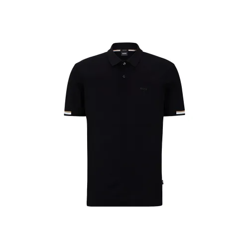 Hugo Boss Мужская черная поло