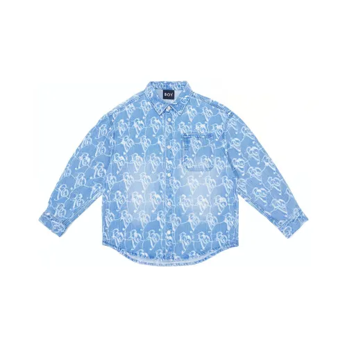 Boy London FW22 Рубашка Мужская Синяя
