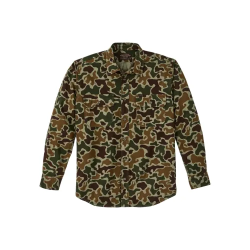 Filson FW24 Рубашка Мужская Лягушка Зеленая