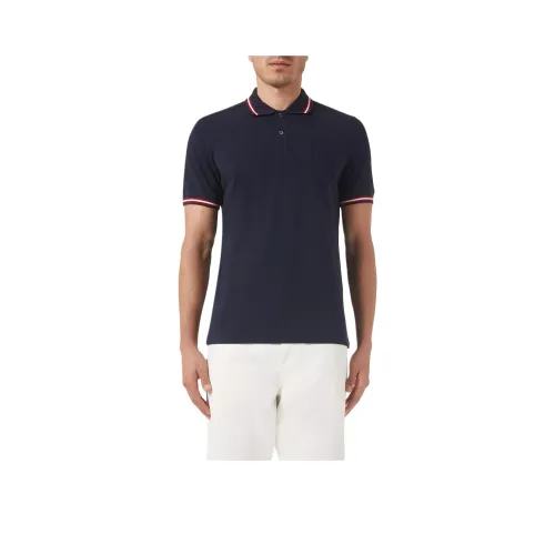 BALLY SS24 Polo Мужское Темно-синий