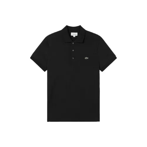 LACOSTE Мужская черная поло