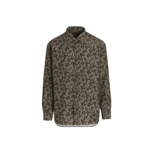 TOM FORD Темно-коричневые мужские рубашки