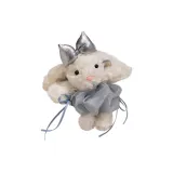 Голубо-серая резинка для волос, юбка, стиль позиционирования