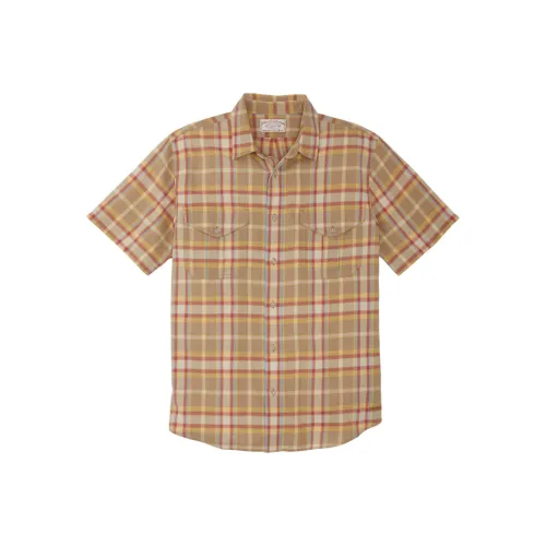 Filson Рубашка Мужская Хаки Коричневый Умбра