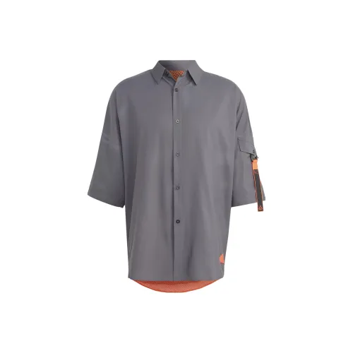 Adidas Серые Мужские Рубашки