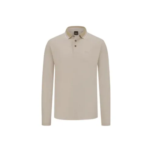 Hugo Boss Поло Мужское Бежевое