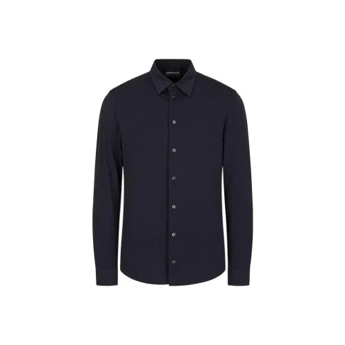 EMPORIO ARMANI Черные Мужские Рубашки