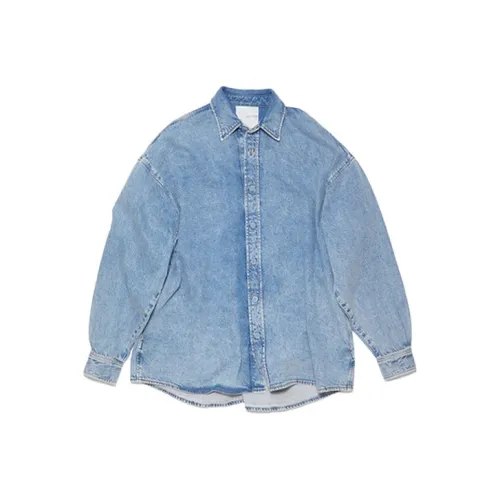 Acne Studios Acne Studios SS23 Denim Collection Синий Мужской Рубашки