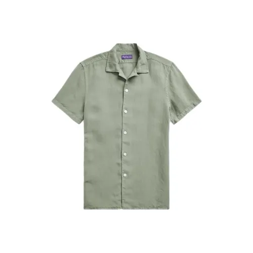 Ralph Lauren Purple Label Зеленые Мужские Рубашки