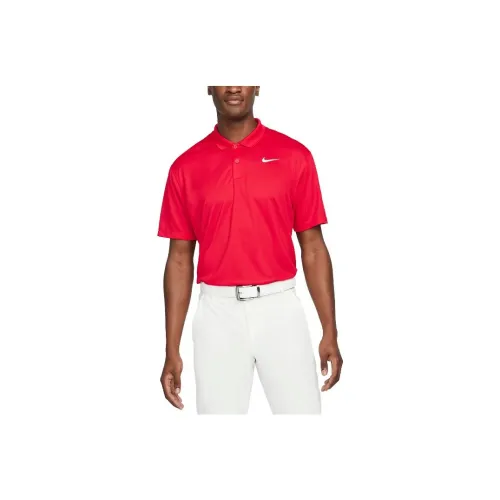 Nike Red Men's Polo