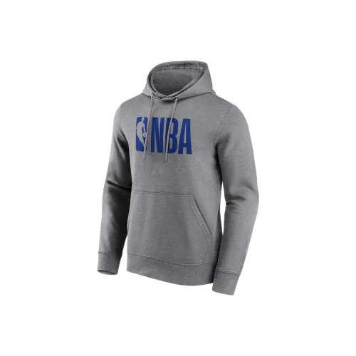NBA Fanatics Neutral Цвет Wordmark Толстовка Толстовка Мужская Серый