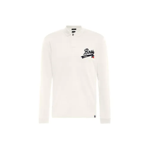 Hugo Boss Поло Мужское Белое