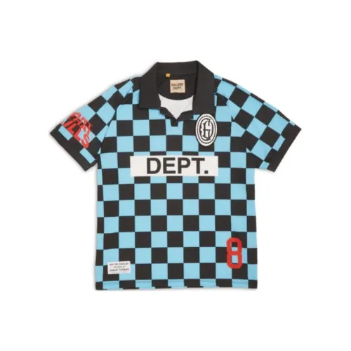 Gallery Dept. Мужская поло рубашка синего цвета