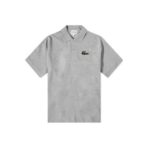 LACOSTE Collaboration Мужская Поло Серого Цвета