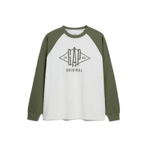 GAP совместный бренд Белый Зеленый Мужской Свитшот