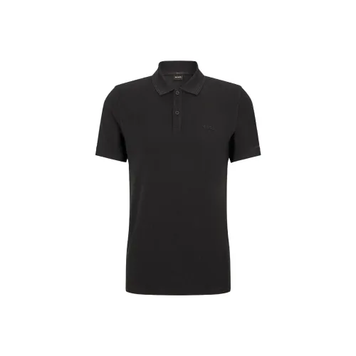 Hugo Boss Мужская черная поло