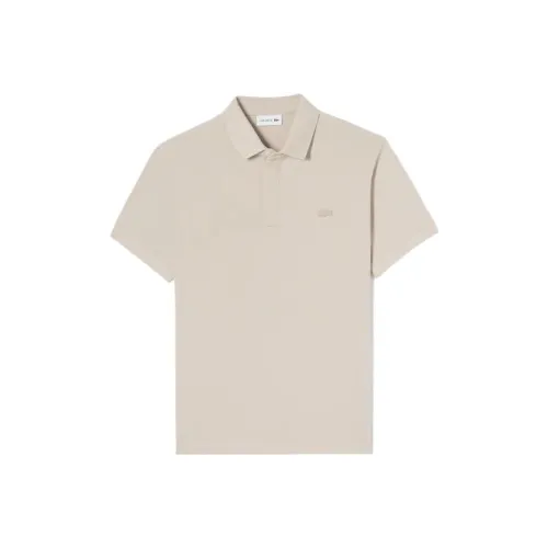 LACOSTE Collaboration Бежевая Мужская Поло