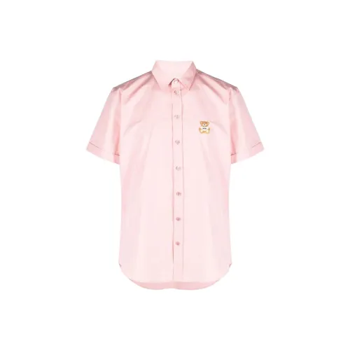 MOSCHINO Розовые Мужские Рубашки