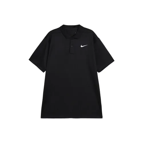 Nike Мужское Поло Черное