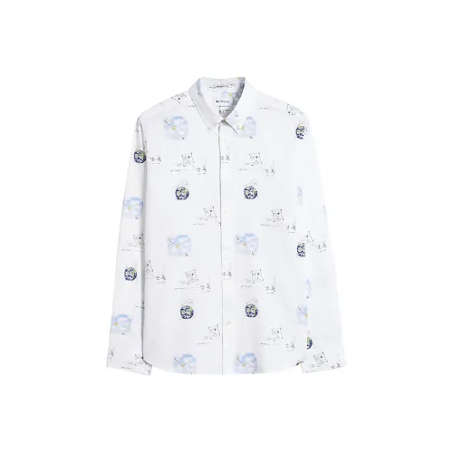 BEN SHERMAN x John Lennon Рубашка Мужская Белая