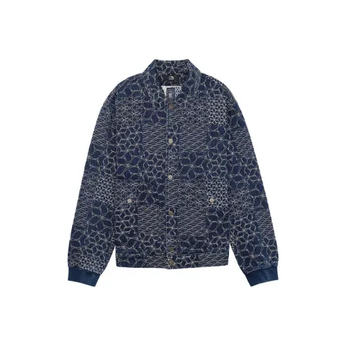 LI NING 1990 Темно-ирисовый синий Мужские рубашки