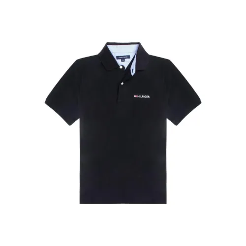 Tommy Hilfiger Мужская черная поло