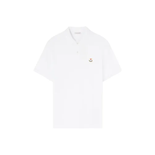 MONCLER GENIUS x PALM ANGEL Поло Унисекс Белый