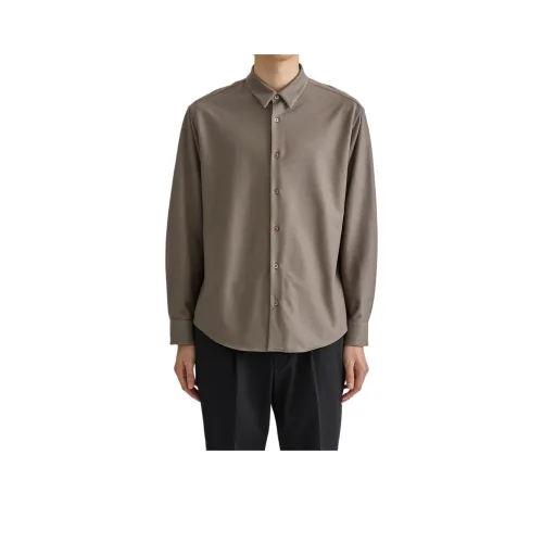 UNITED TOKYO FW24 Рубашка Мужская Серый Бежевый