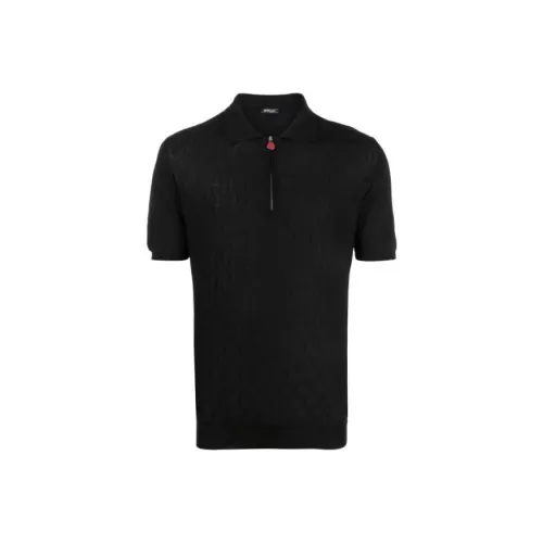 KITON Мужская рубашка с коротким рукавом