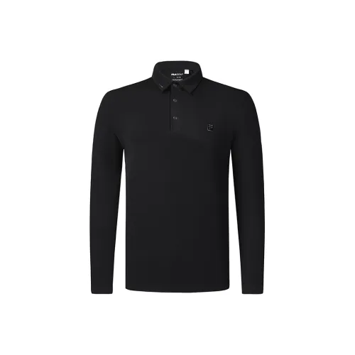 FILA GOLF серия Поло Мужское Темно-черное