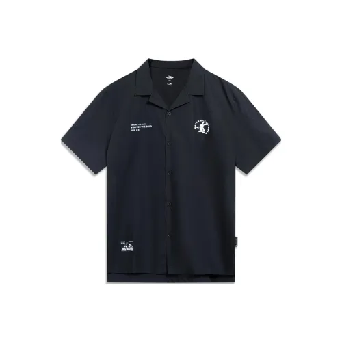 LINING Disney Рубашка Мужская Черная