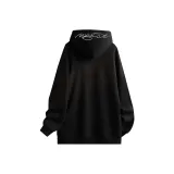 Чёрный с флисовой подкладкой (Серебристо-серый надписной дизайн)