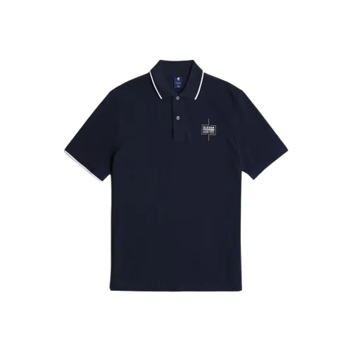 STAR RAW Polo Мужской Темно-синий