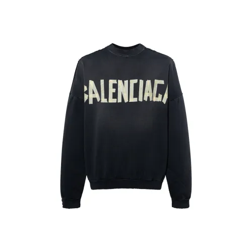 BALENCIAGA Черный Унисекс Свитшоты