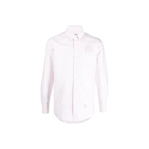 THOM BROWNE Розовые Мужские Рубашки
