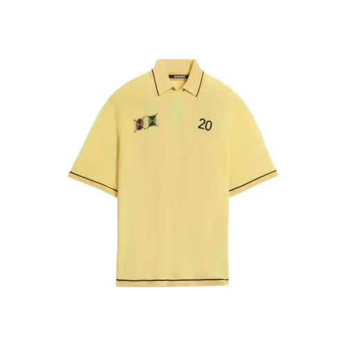 Jacquemus Поло Мужское Желтое