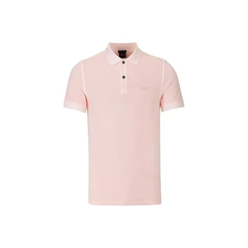 Hugo Boss Мужская Розовая Поло