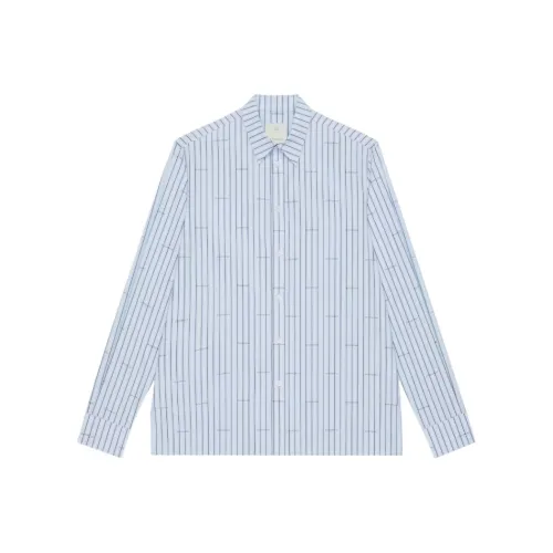 GIVENCHY Мужские Синие Рубашки