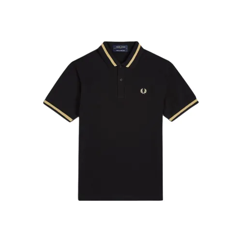FRED PERRY Мужская черная поло
