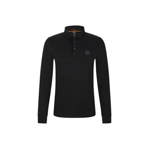 Hugo Boss Мужская черная поло