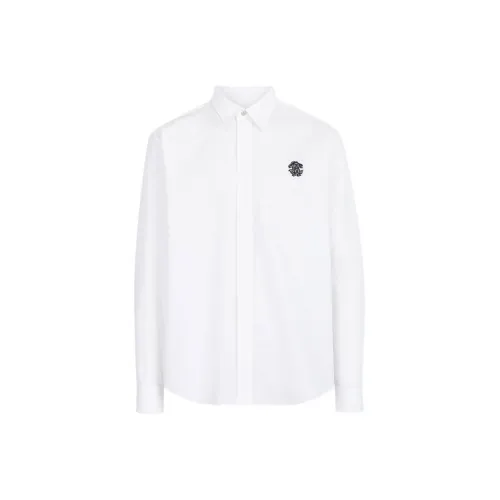 Roberto Cavalli SS24 Рубашка Мужская Белая