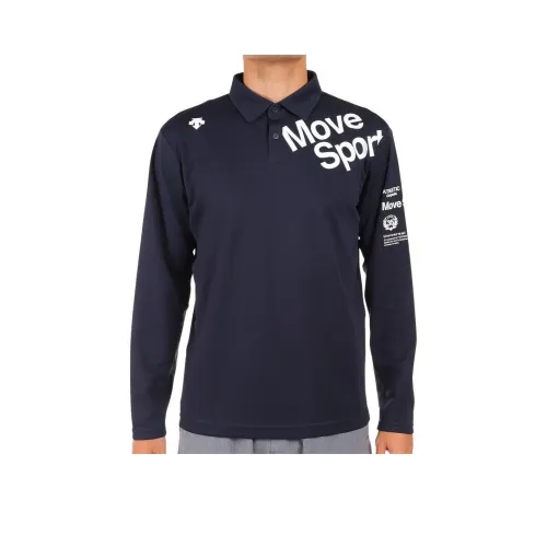 DESCENTE Move Sports Мужская рубашка с короткими рукавами