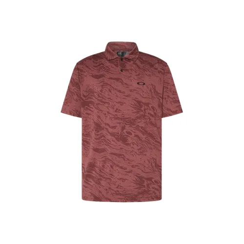 Oakley Красный Унисекс Поло
