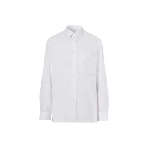 Burberry FW22 Рубашка Мужская Белая