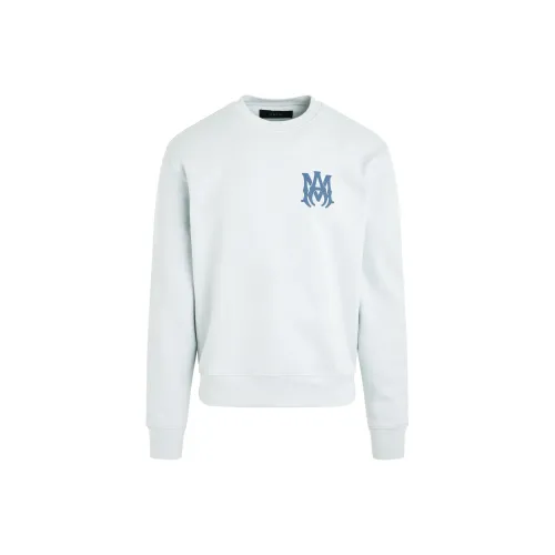 AMIRI Толстовка Мужская Светло-Синяя